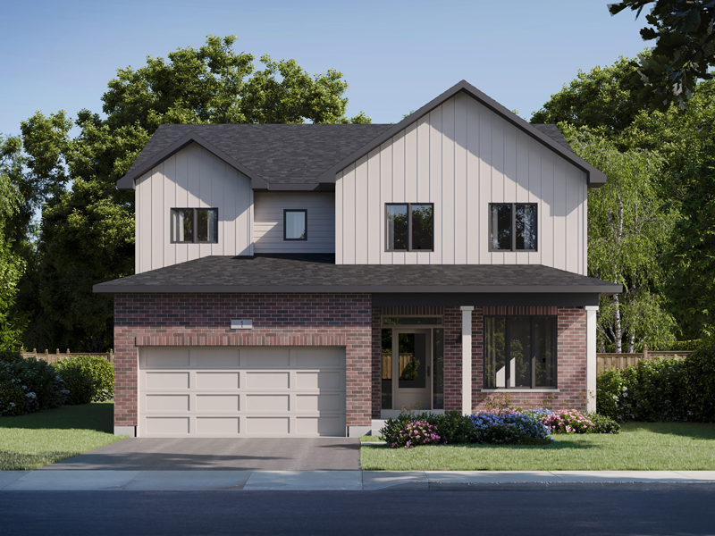 The Bridgeview - Elevation A