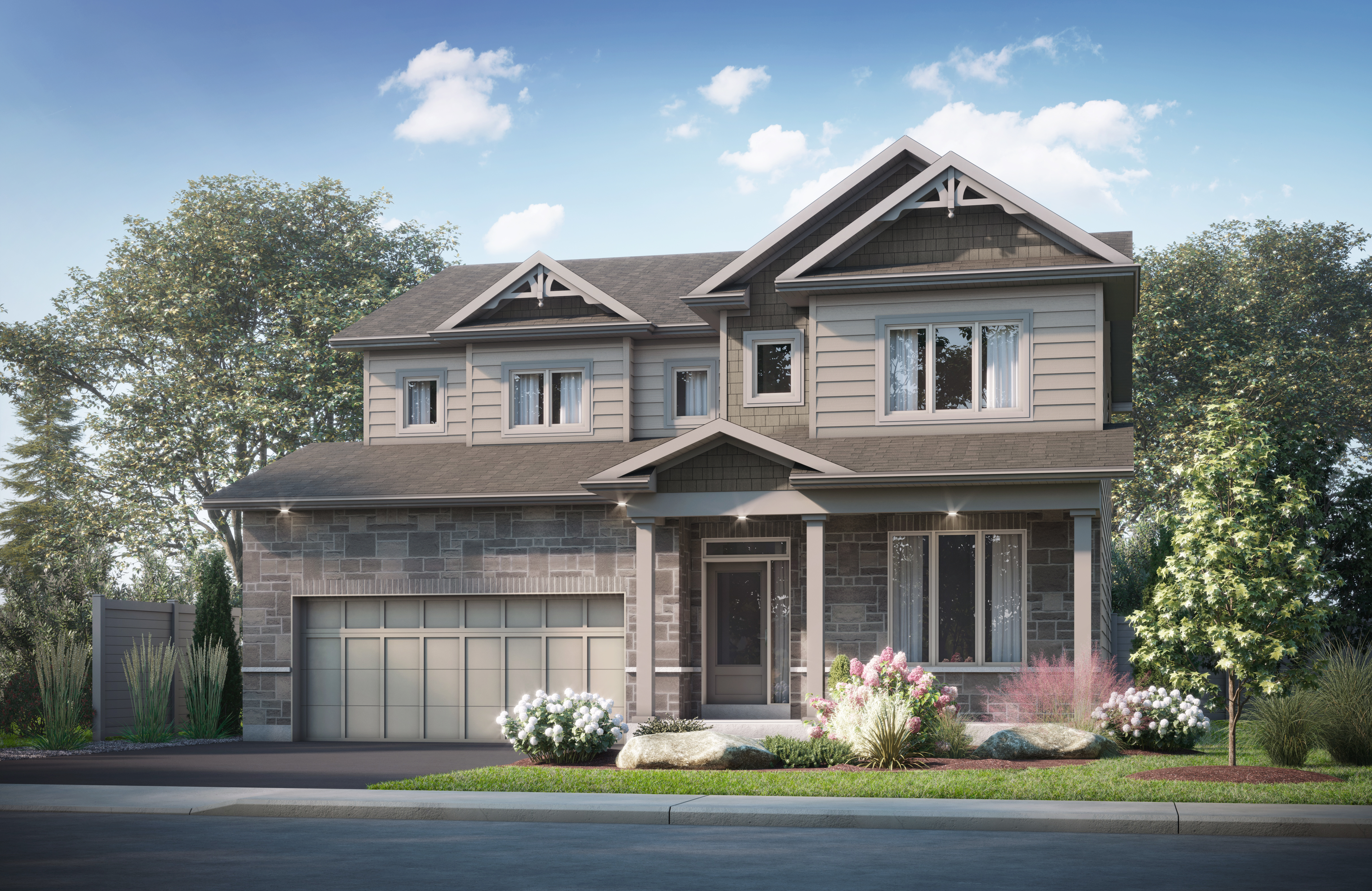 The Clairmont - Elevation A