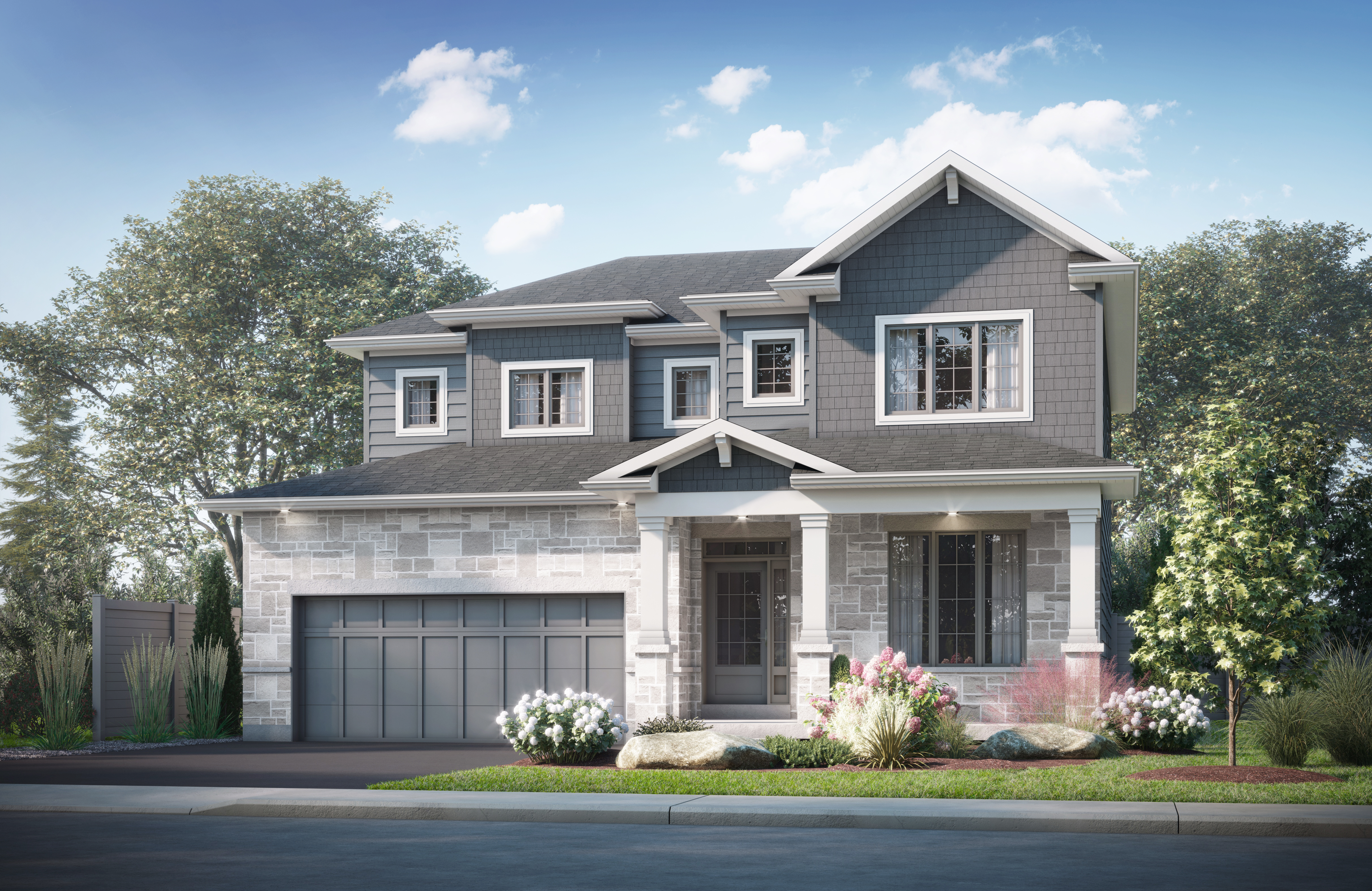 The Clairmont - Elevation B