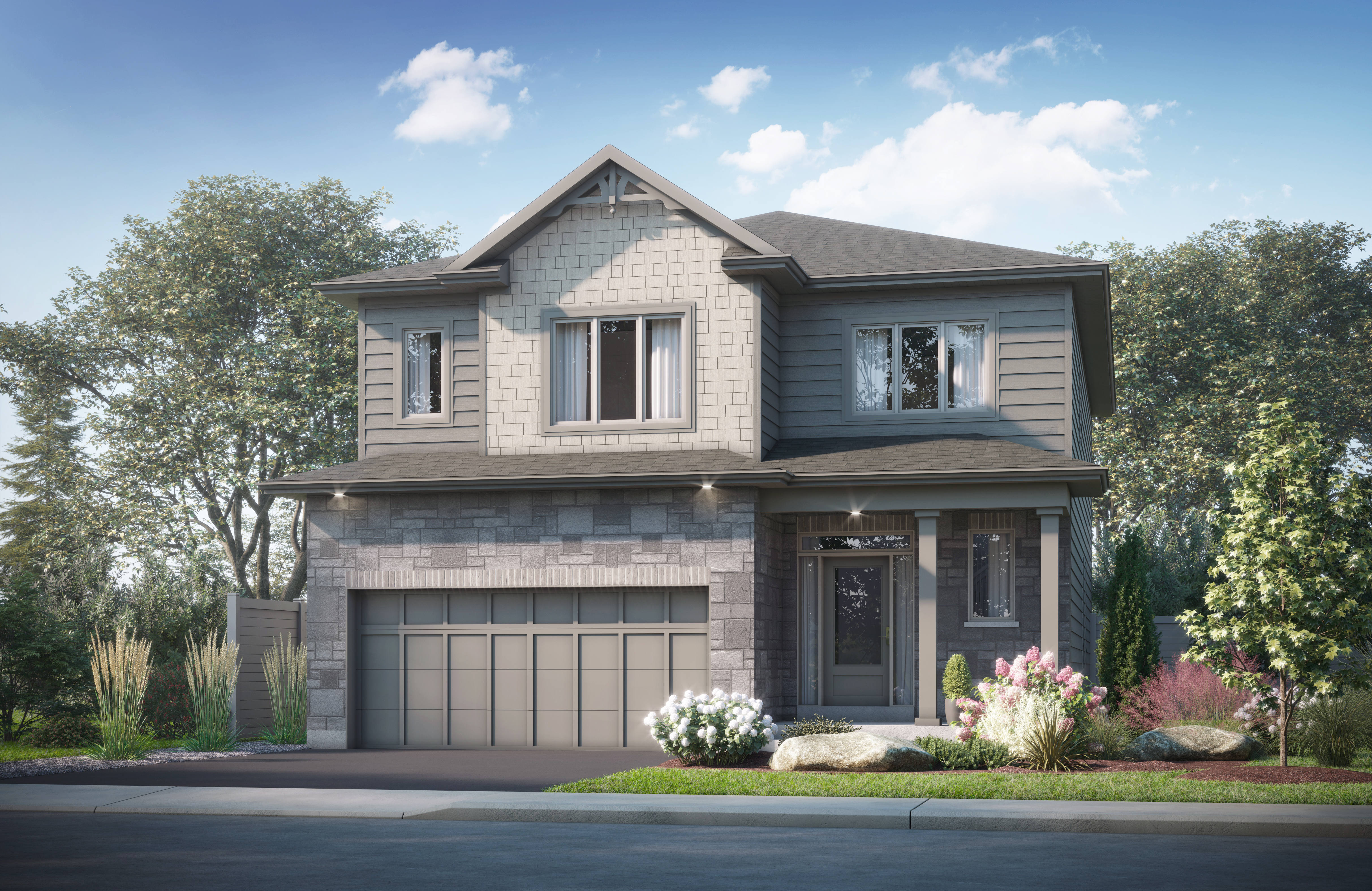 The Hillcrest - Elevation A