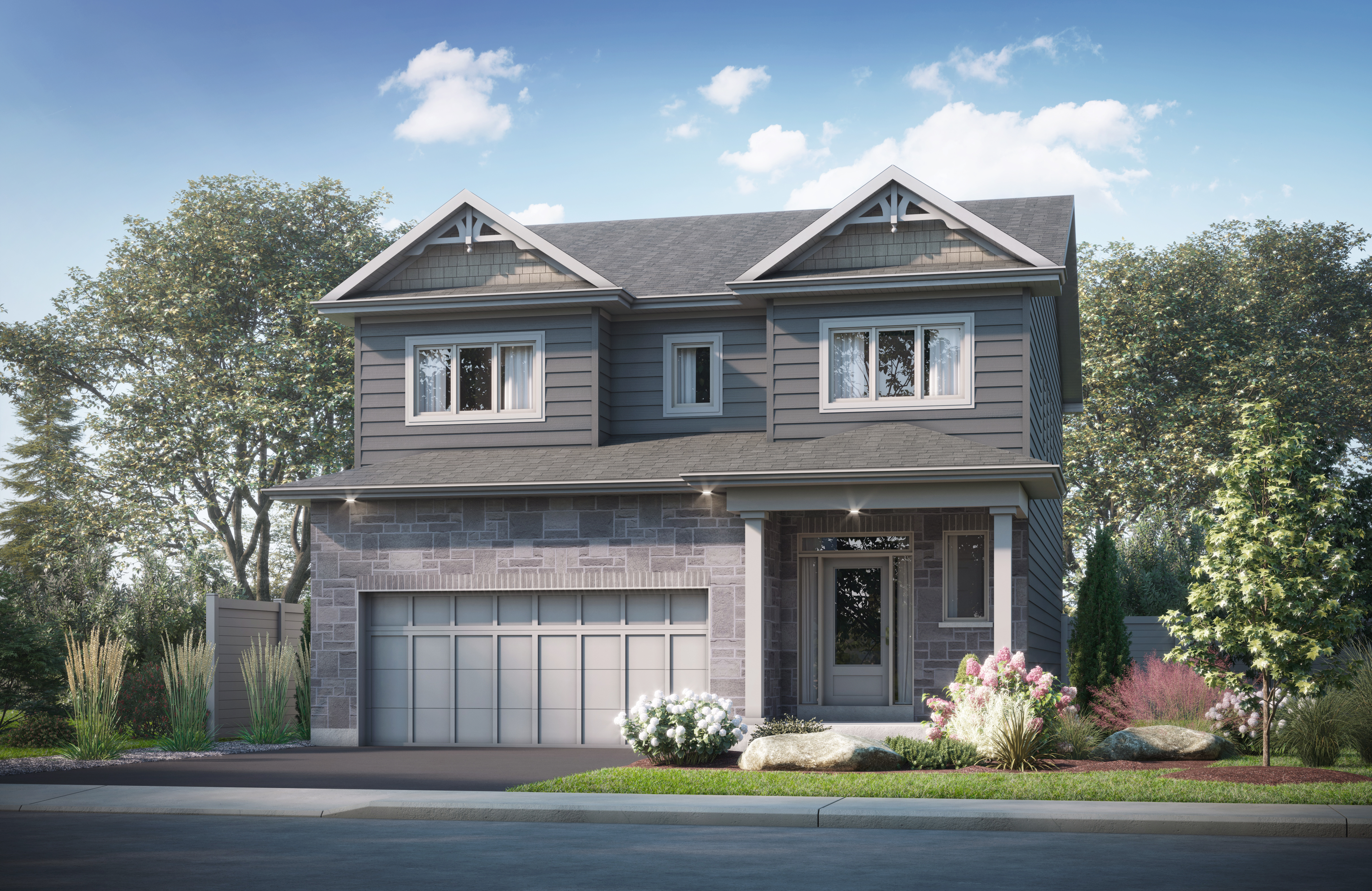 The Lakehurst - Elevation A