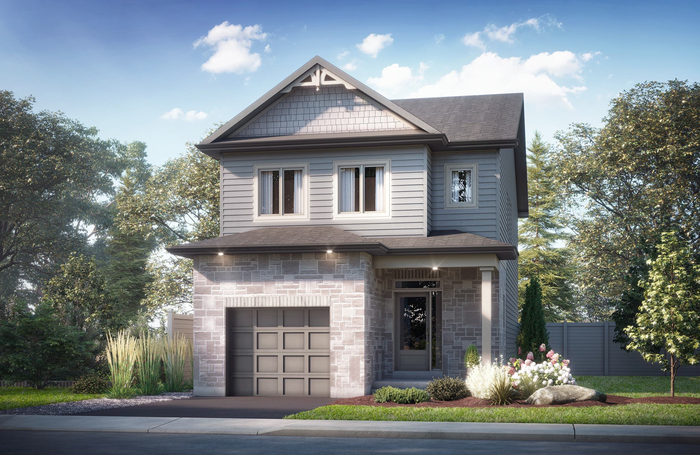 The Lincoln - Elevation A