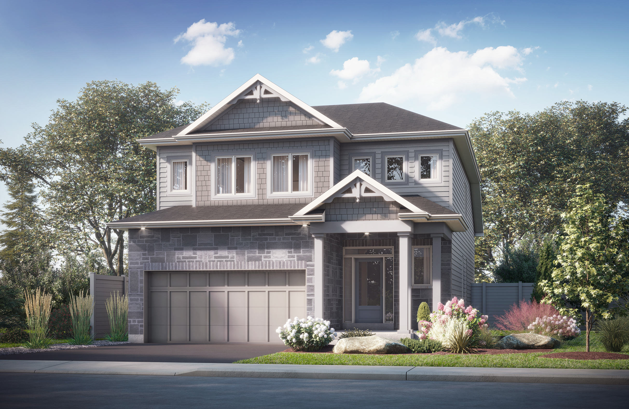 The Markham - Elevation A