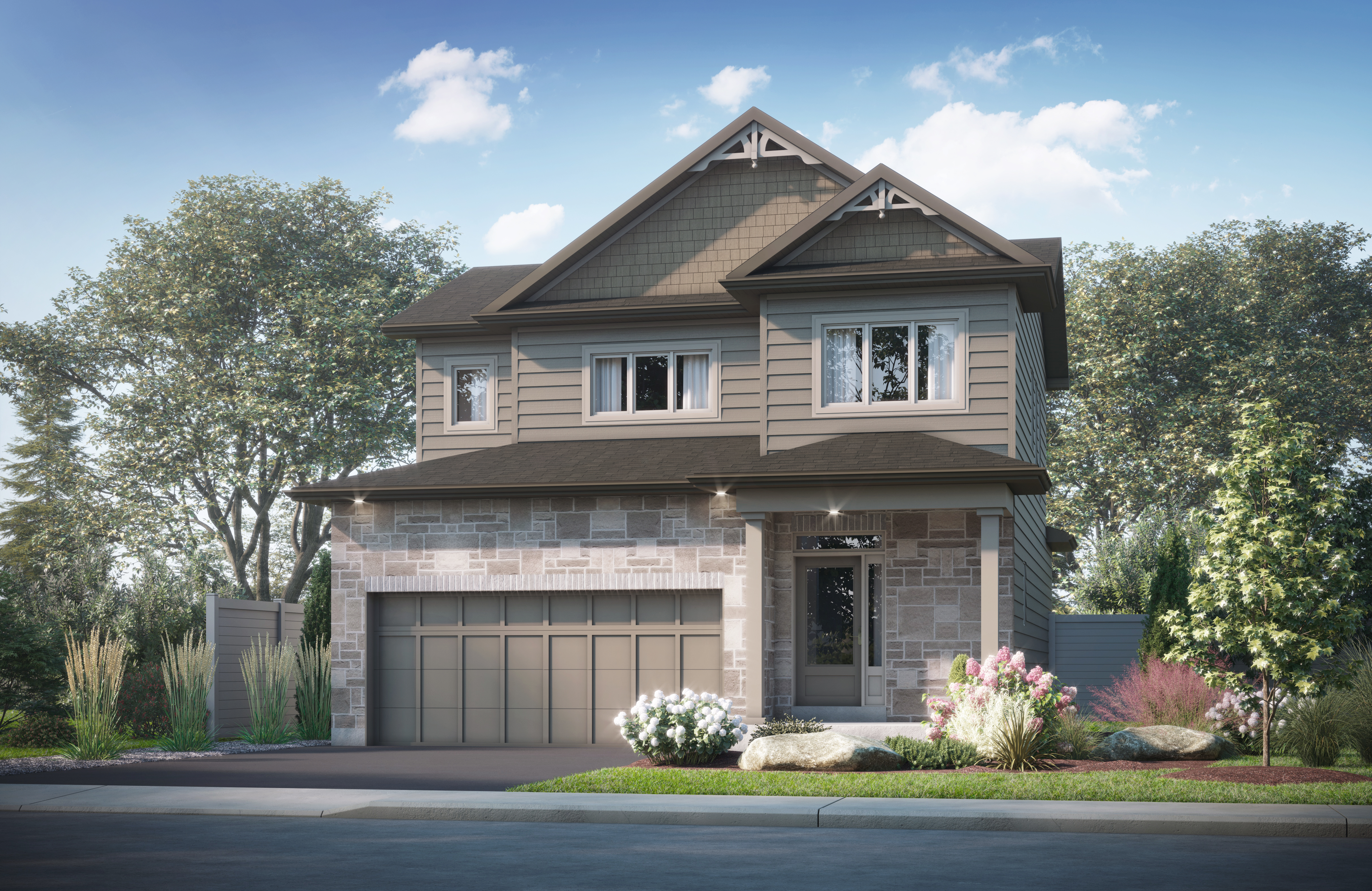 The Thorncrest - Elevation A