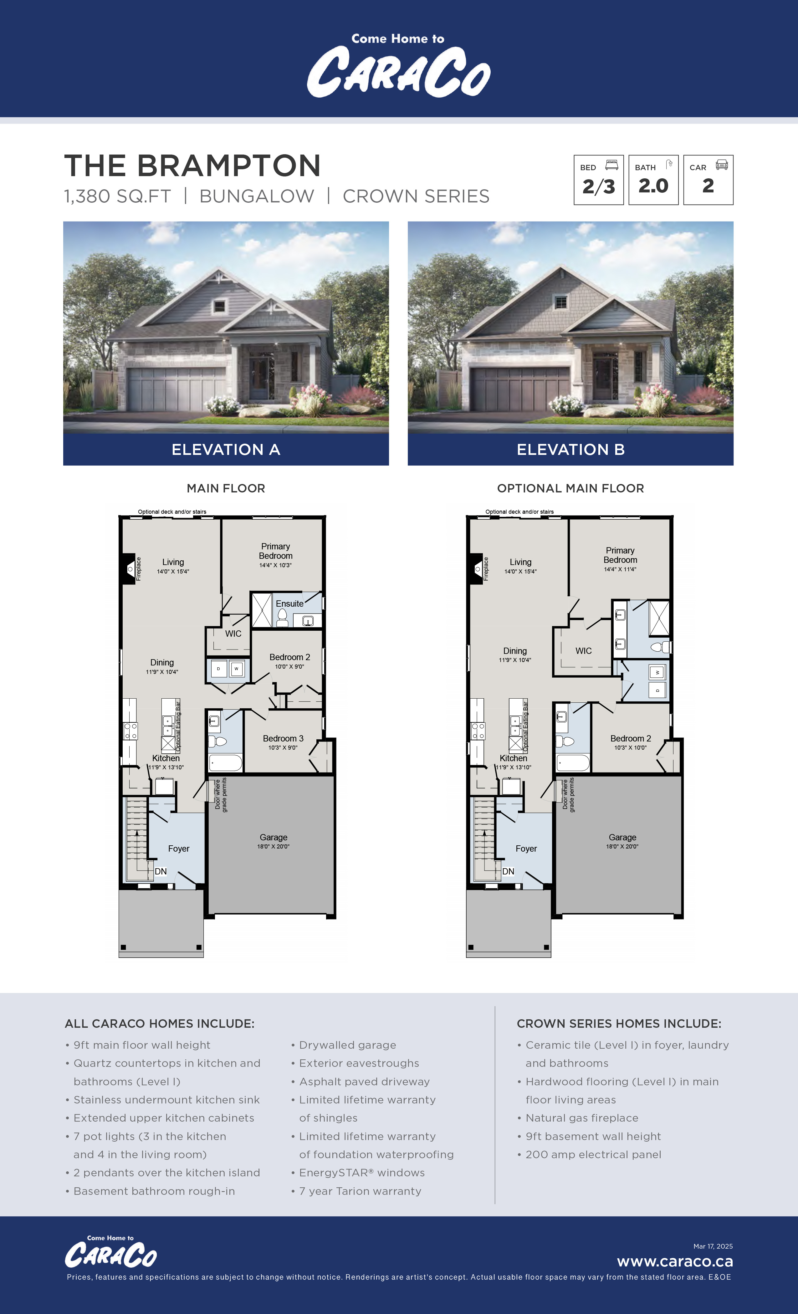 The Brampton Brochure