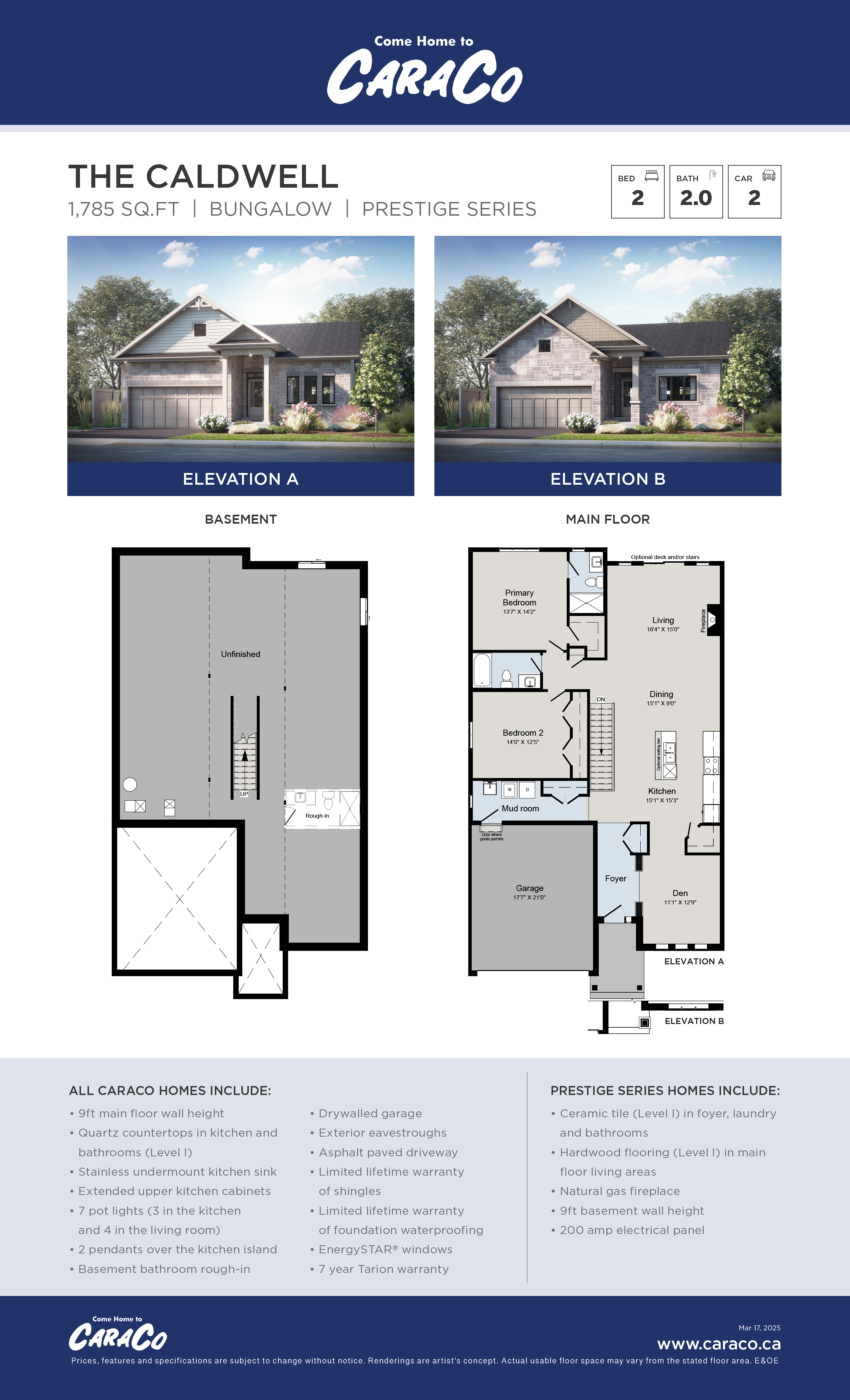 The Caldwell Brochure