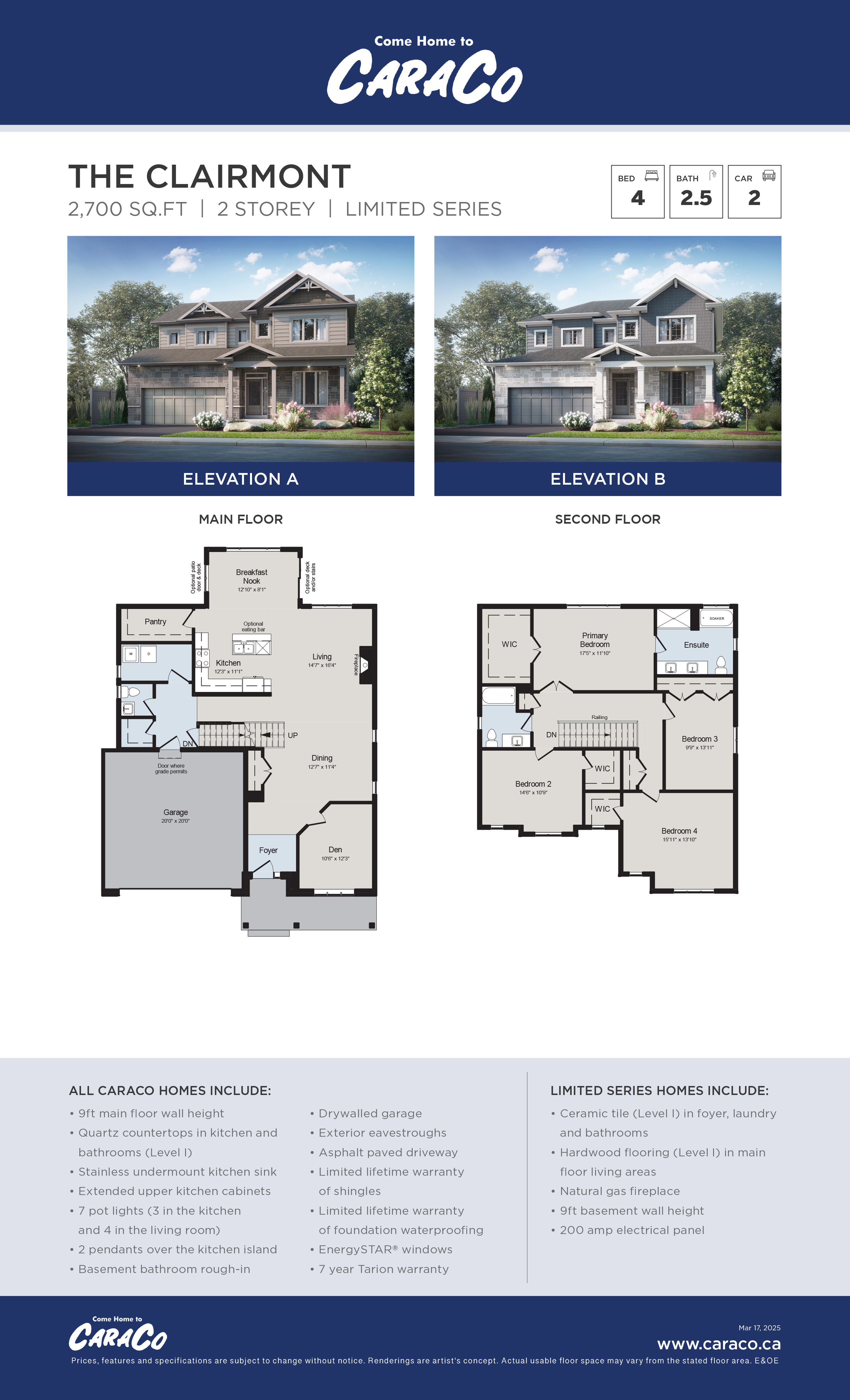 The Clairmont Brochure