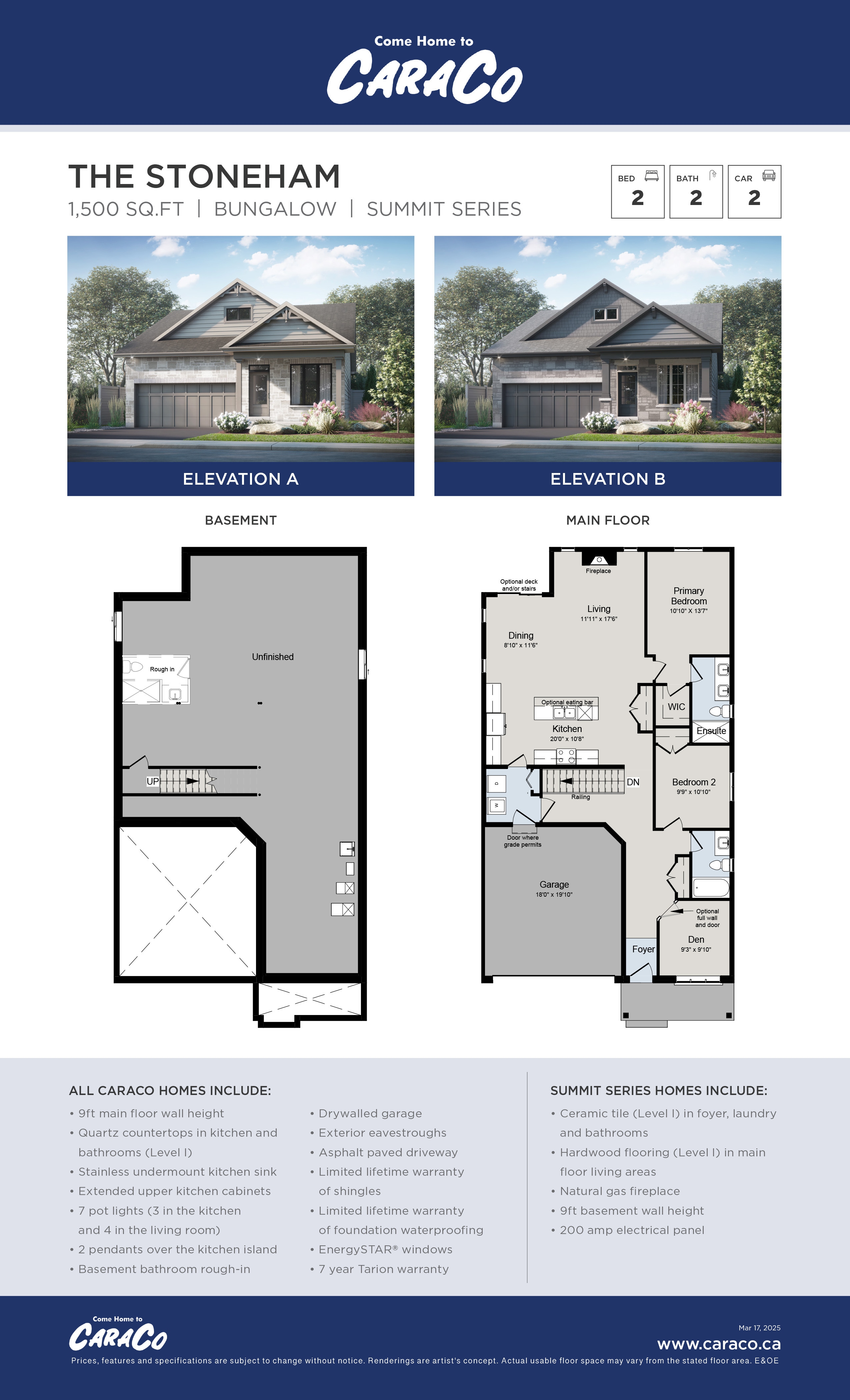 The Stoneham Brochure