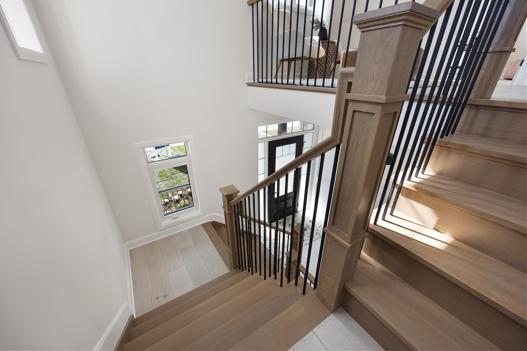 Staircase from second floor