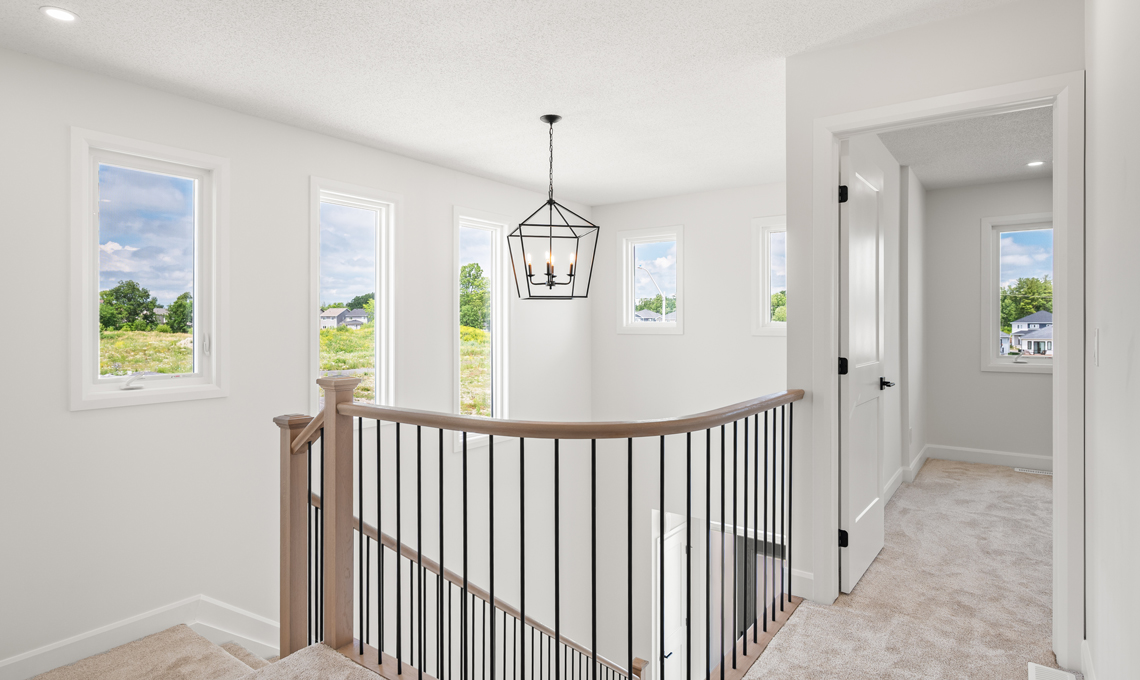 Staircase from second floor