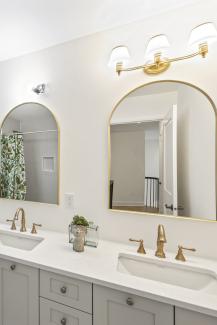 Bathroom Mirror Detail